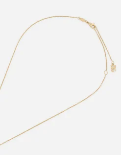 Anna pendant in yellow gold 18kt with citrine quartzes