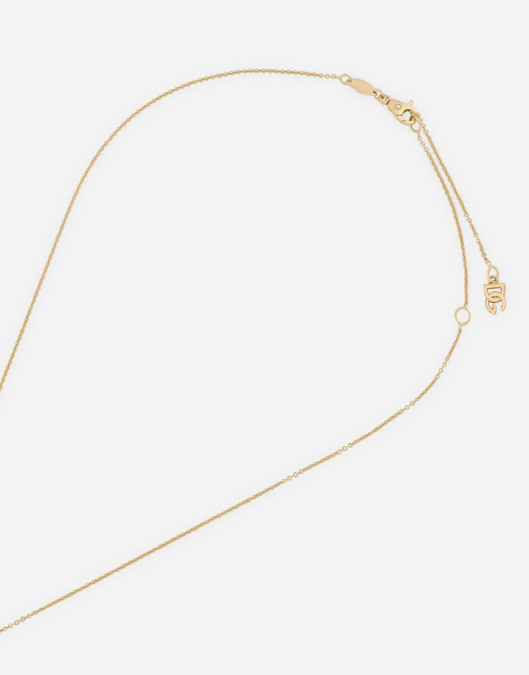 Anna pendant in yellow gold 18kt with citrine quartzes