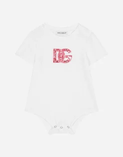 2-babygrow gift set in majolica-print jersey