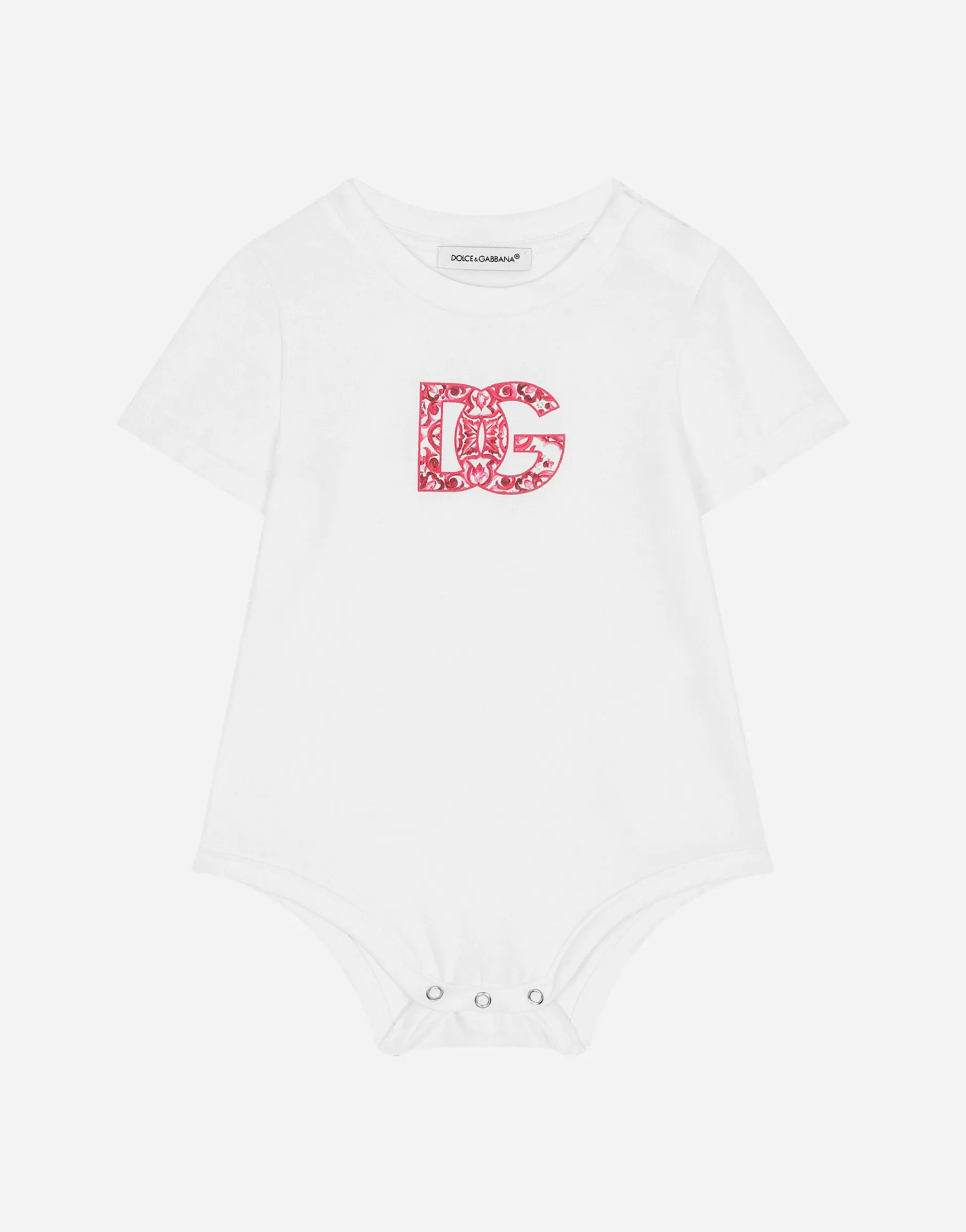 2-babygrow gift set in majolica-print jersey