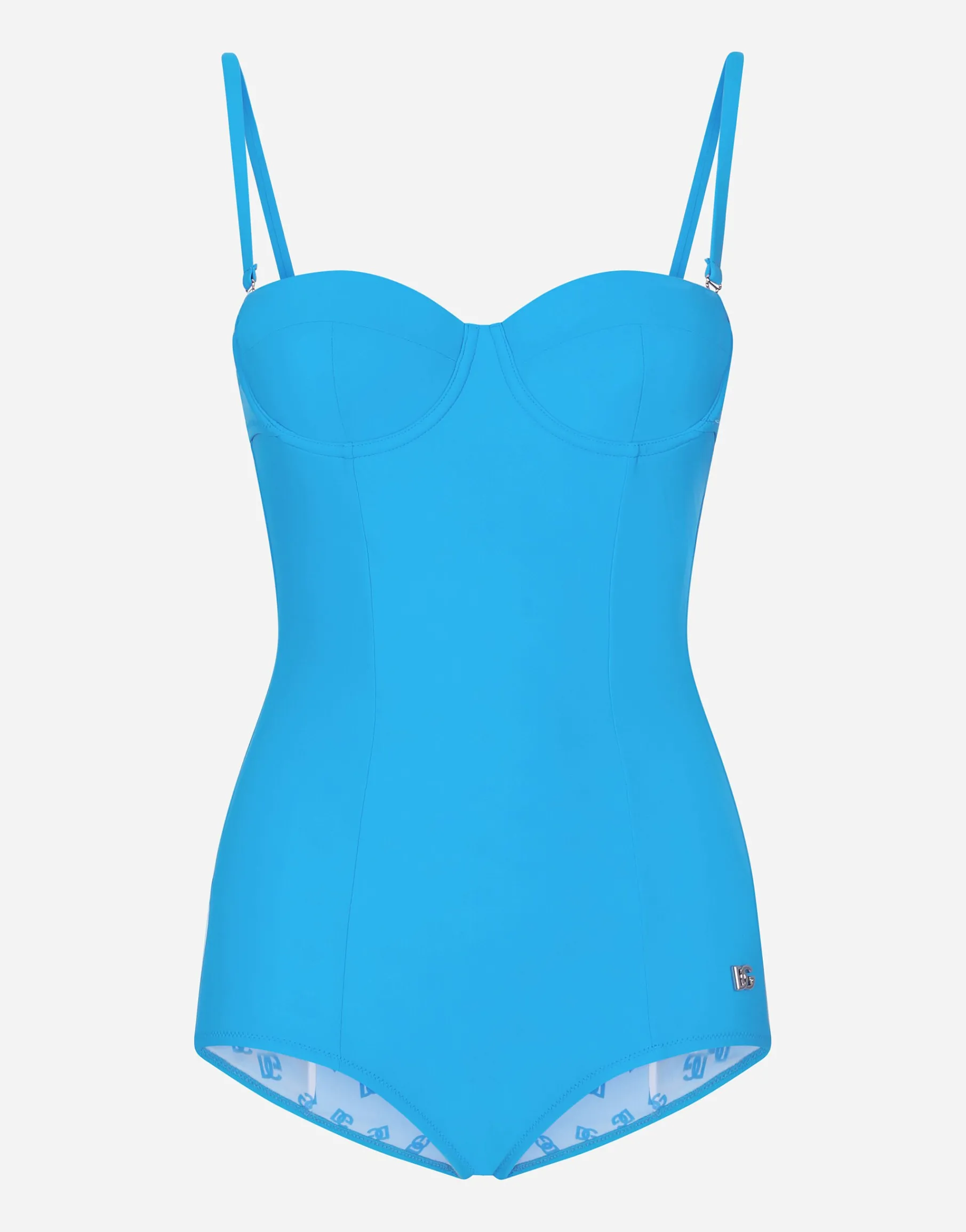 Balconette one-piece swimsuit
