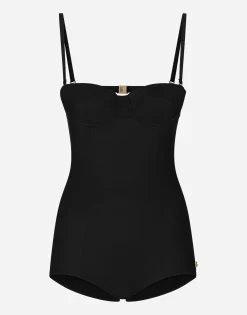 Balconette one-piece swimsuit