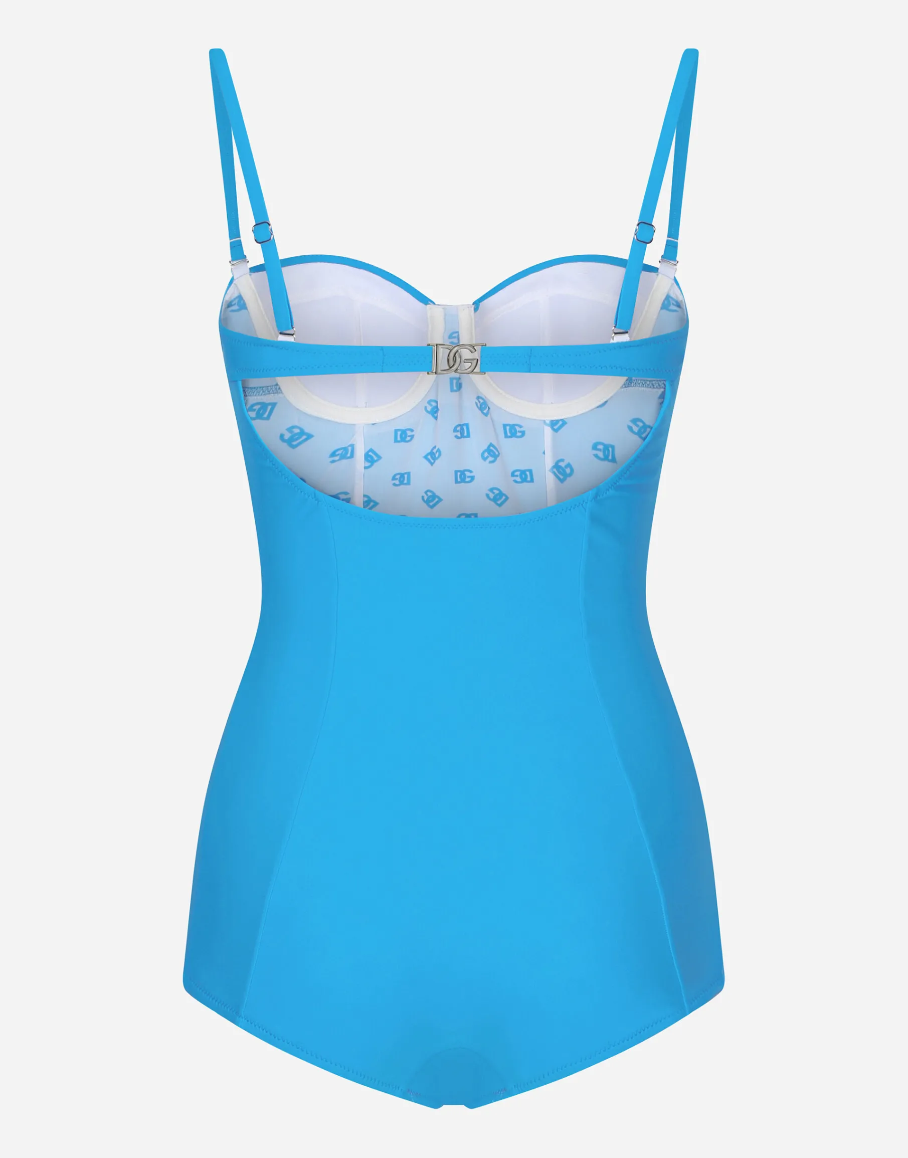 Balconette one-piece swimsuit