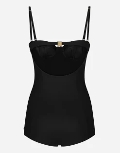 Balconette one-piece swimsuit