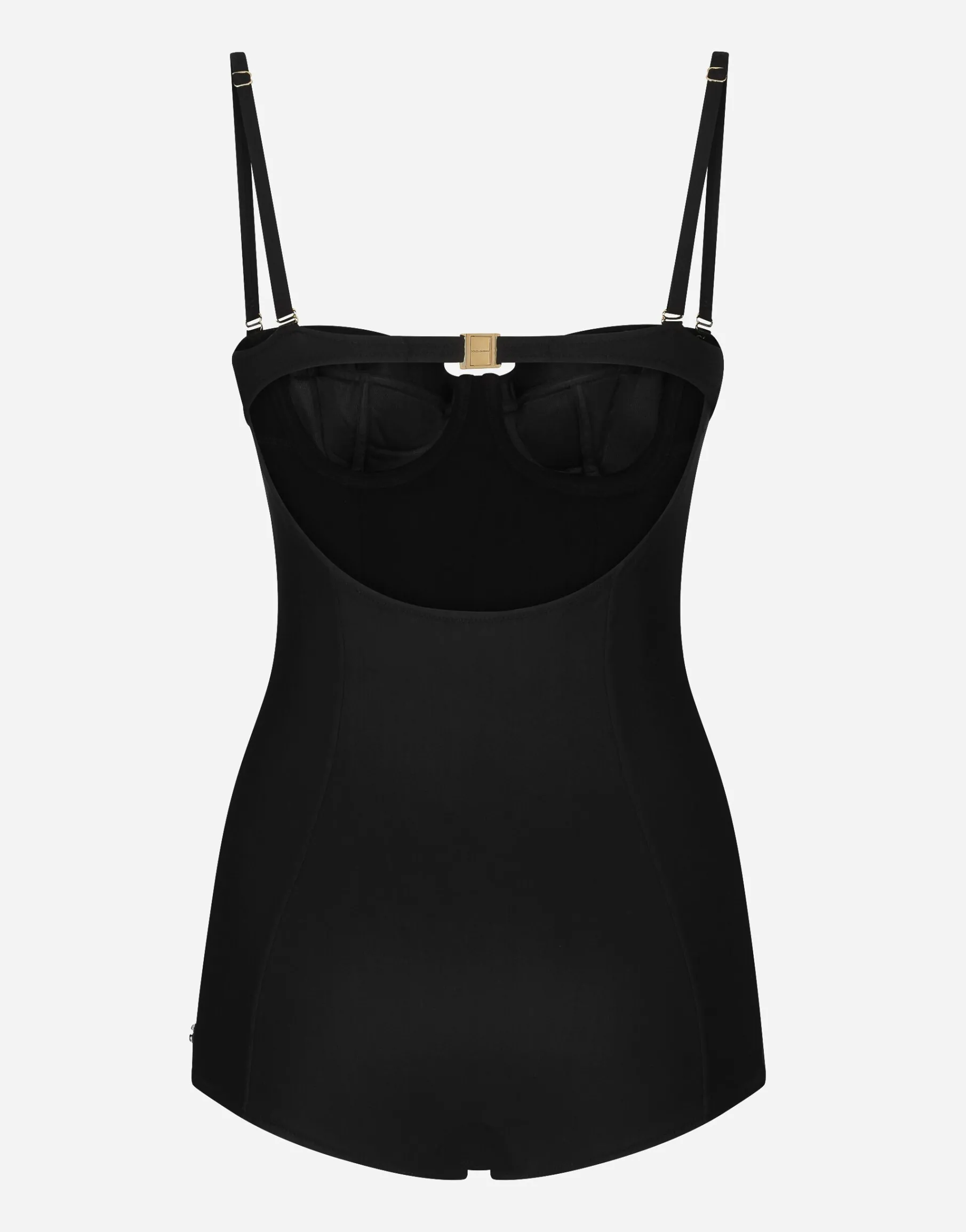 Balconette one-piece swimsuit