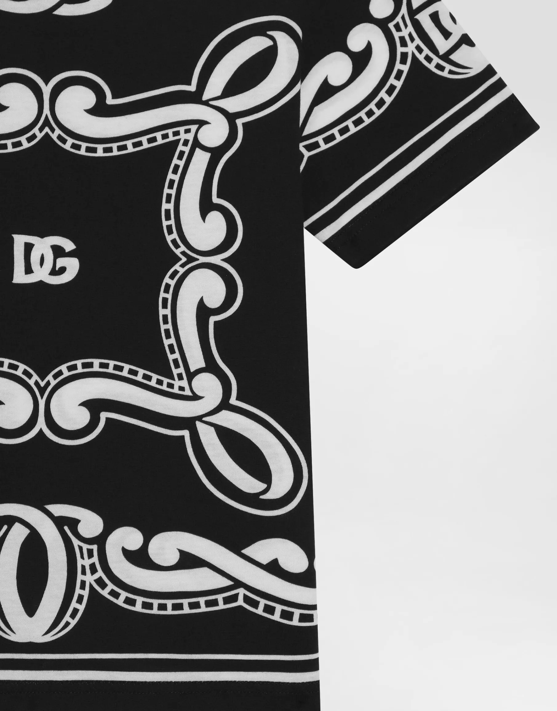 Bandanna-print jersey T-shirt