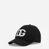 Baseball cap with DG logo patch
