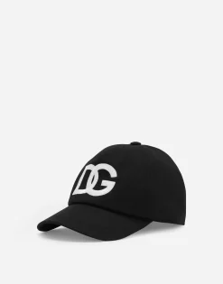 Baseball cap with DG logo patch