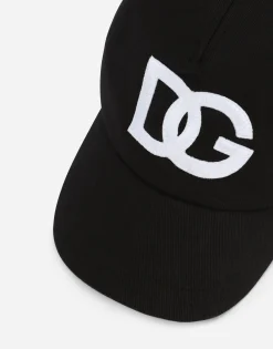 Baseball cap with DG logo patch