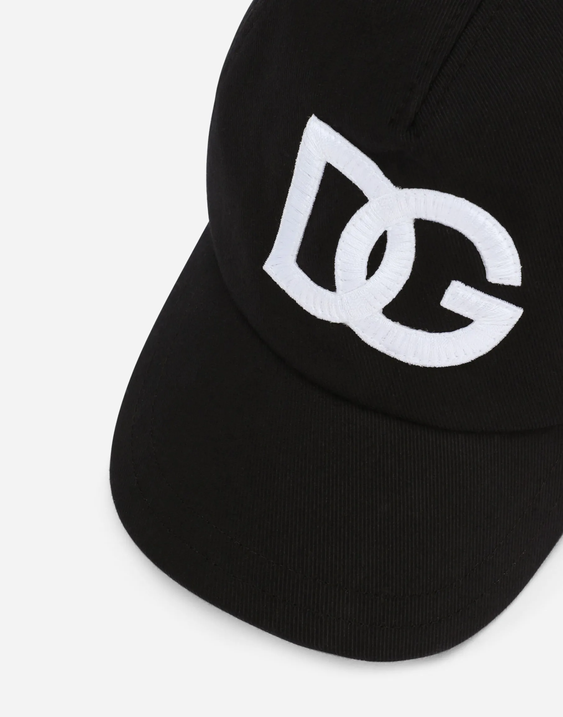 Baseball cap with DG logo patch