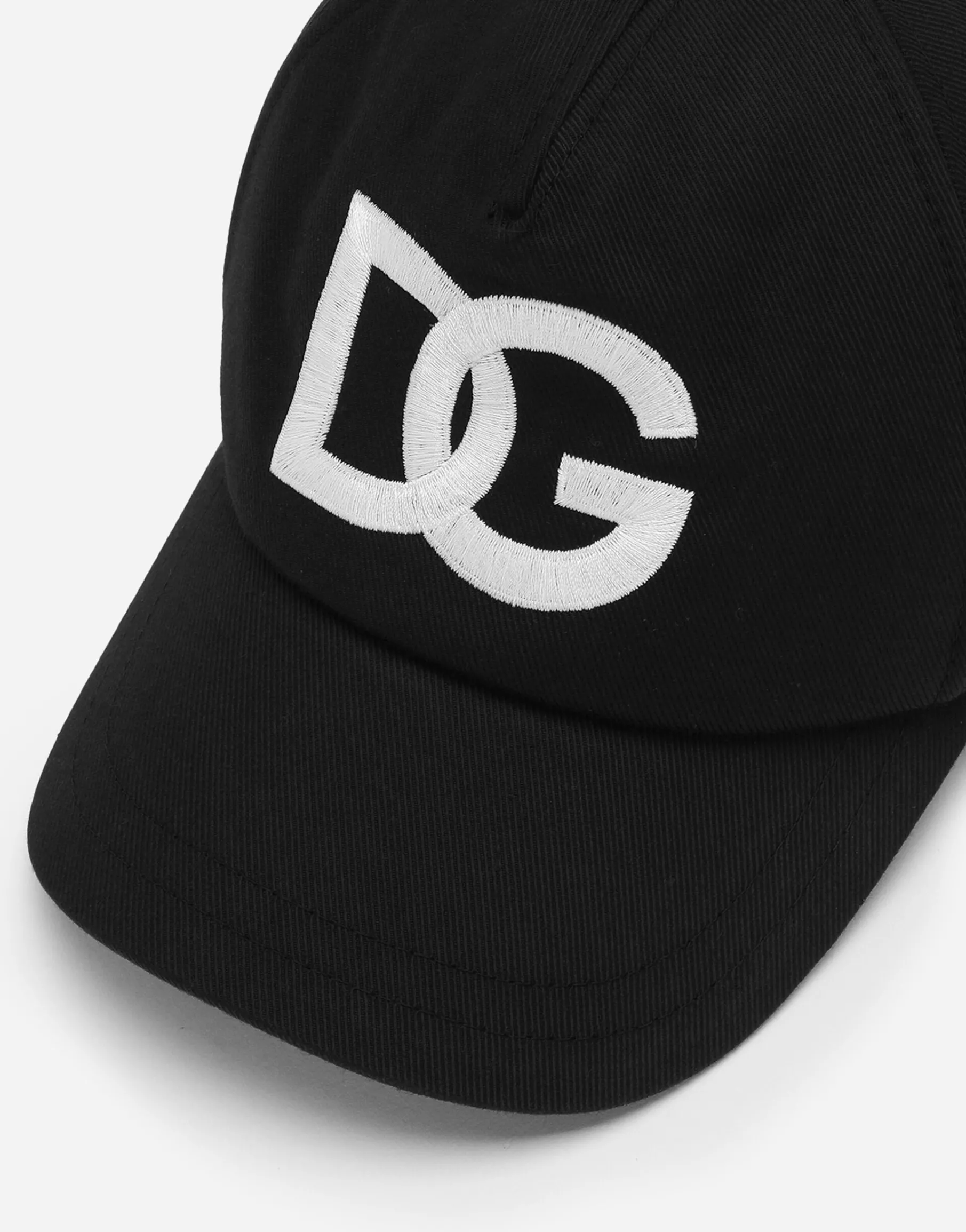 Baseball cap with DG logo patch