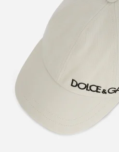 Baseball cap with Dolce&Gabbana embroidery