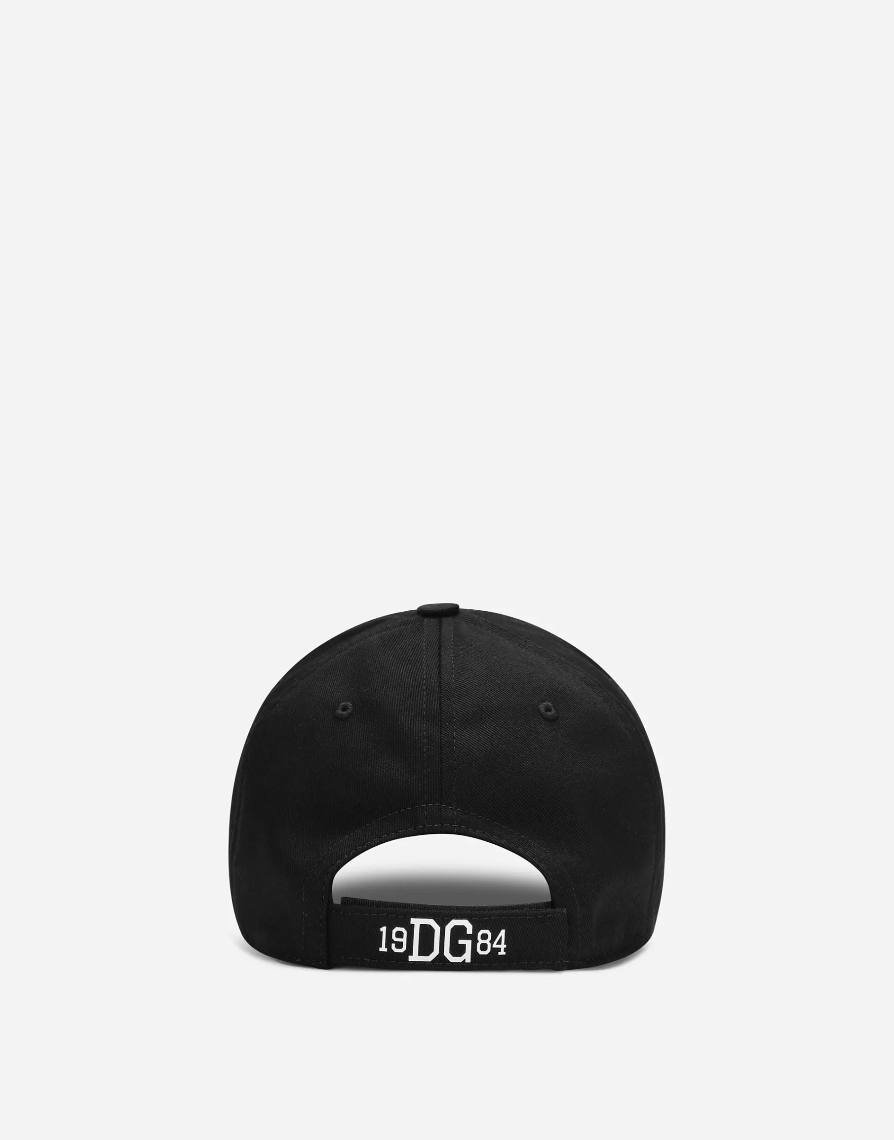 Baseball cap with Dolce&Gabbana logo embroidery