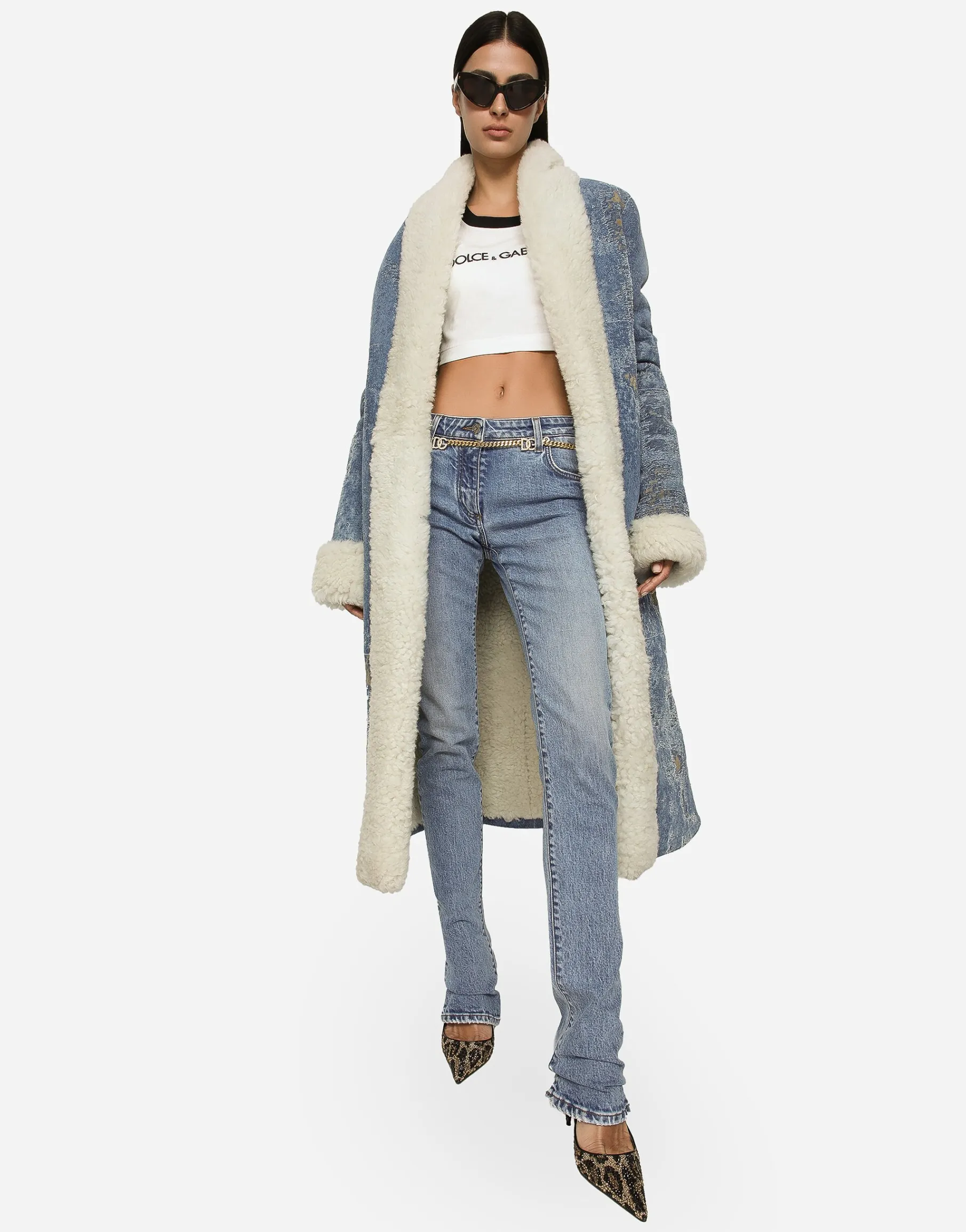 Bell-bottom jeans