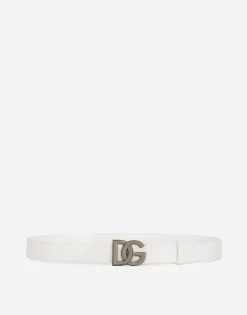 Belt with DG logo buckle