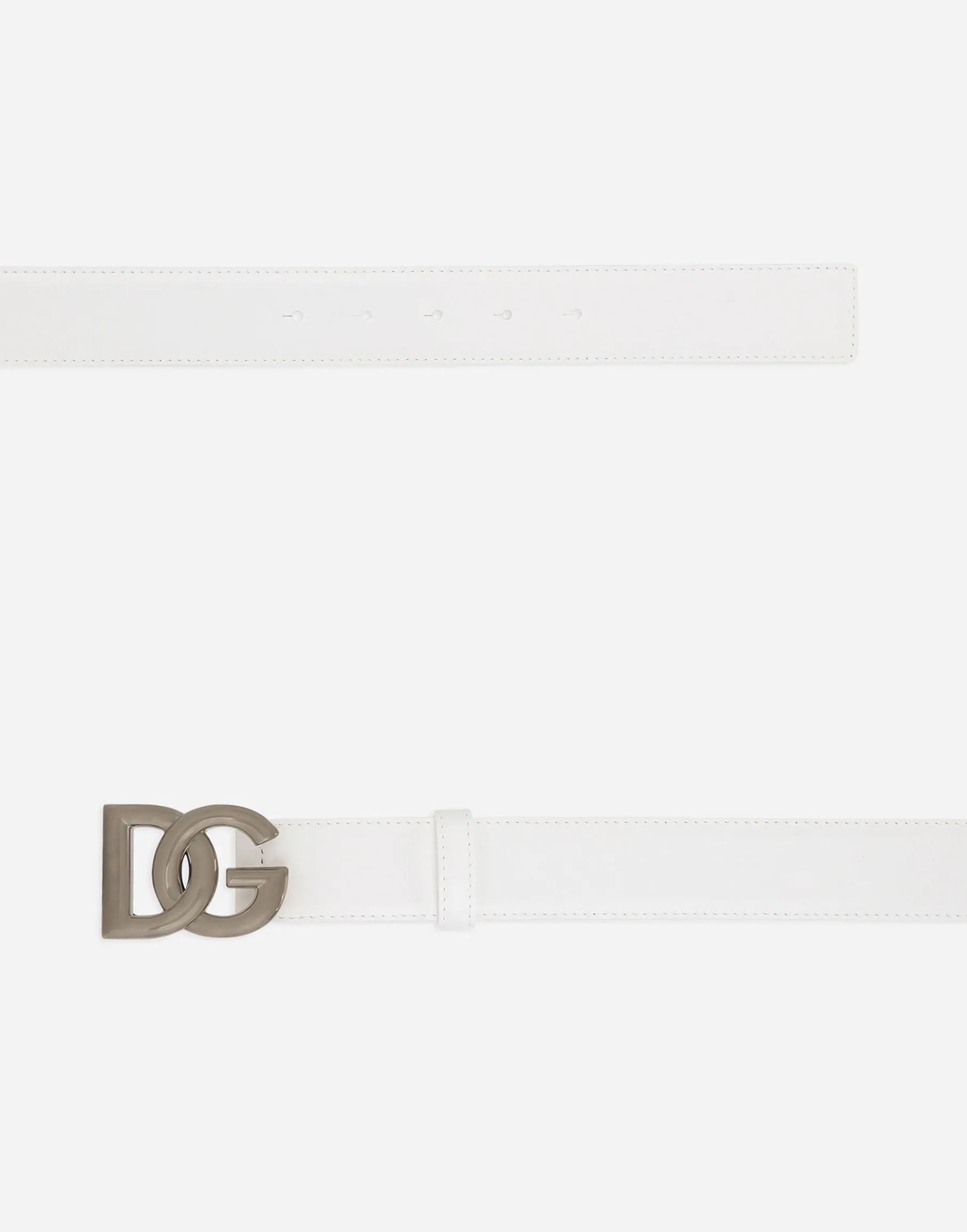 Belt with DG logo buckle