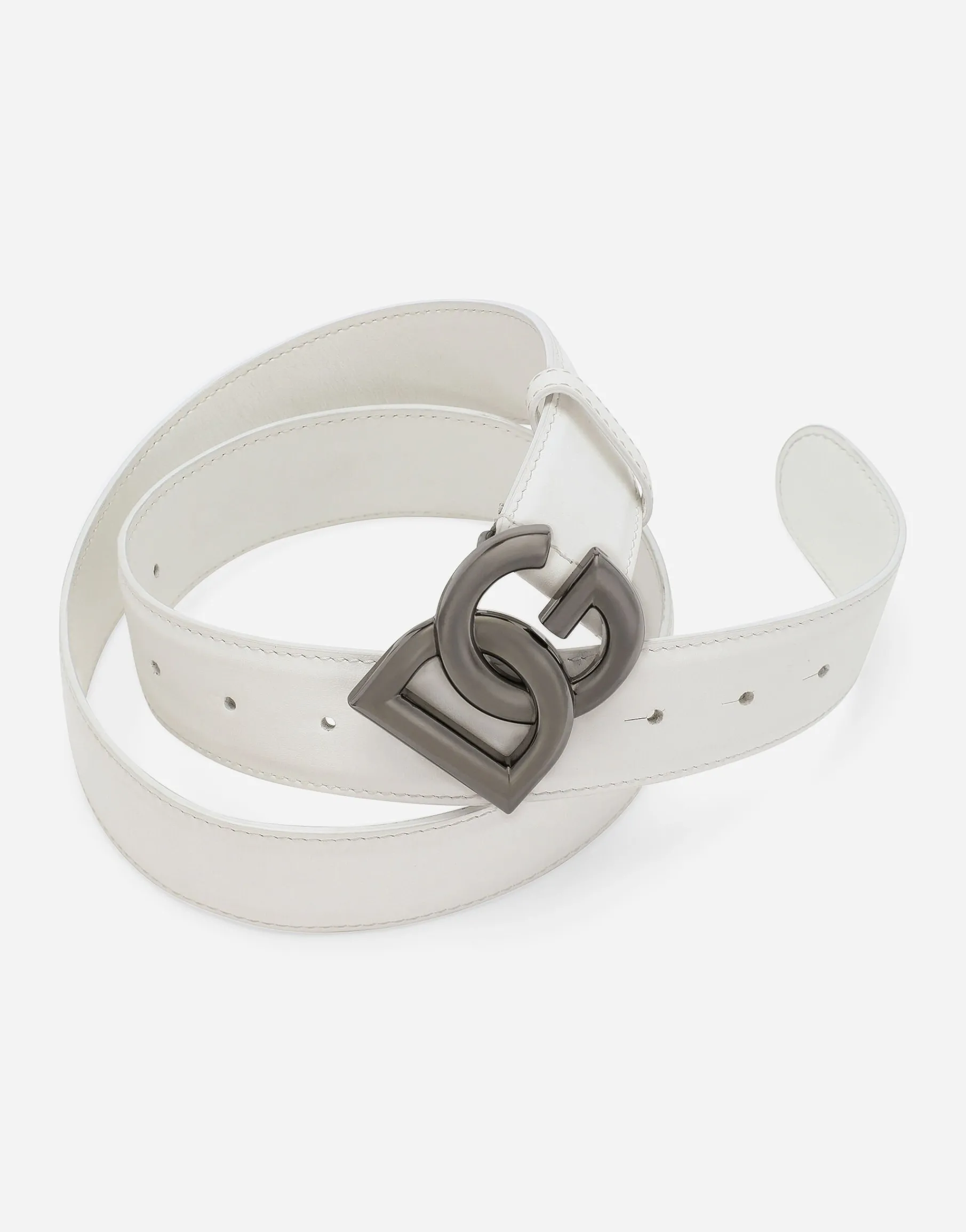Belt with DG logo buckle