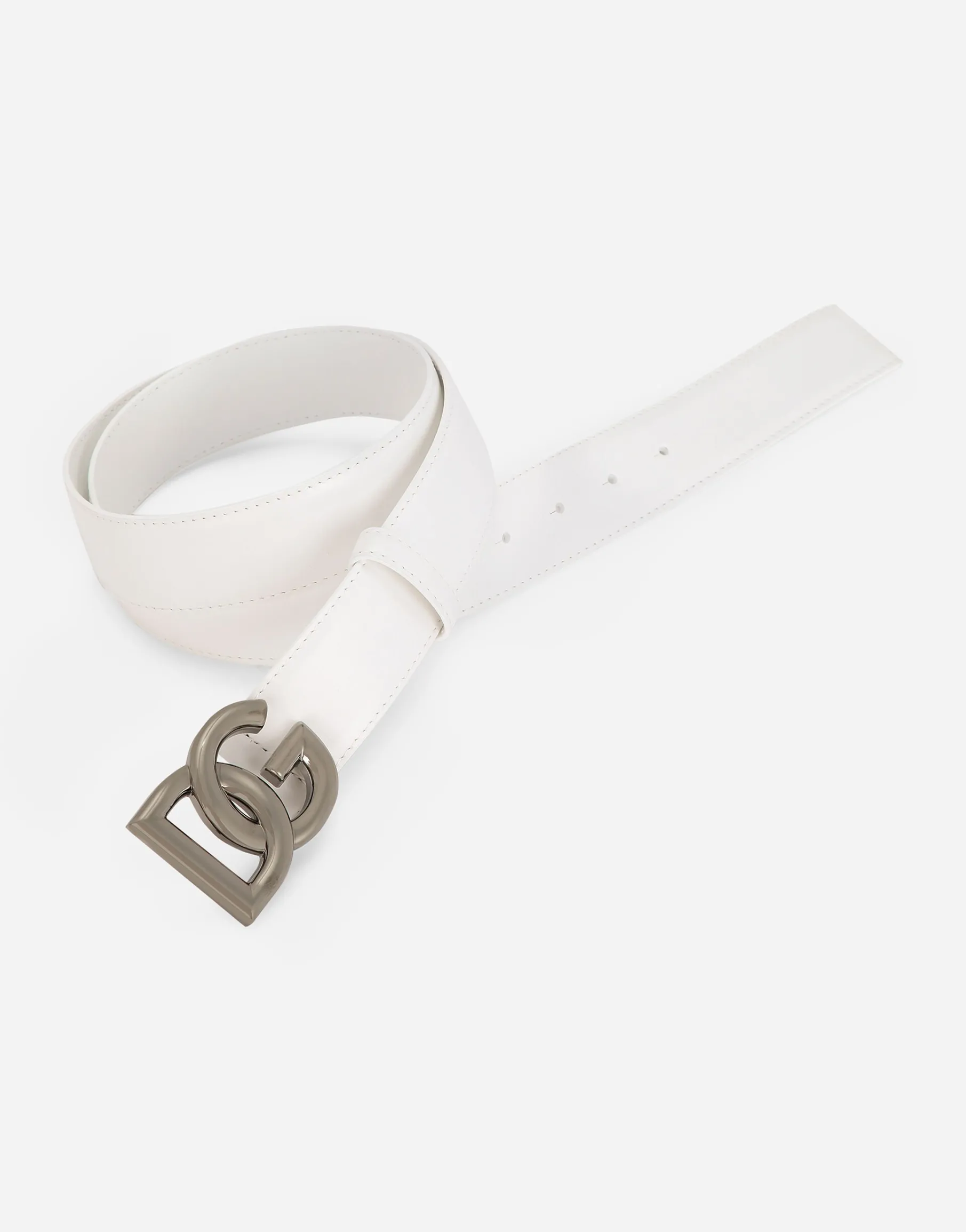 Belt with DG logo buckle