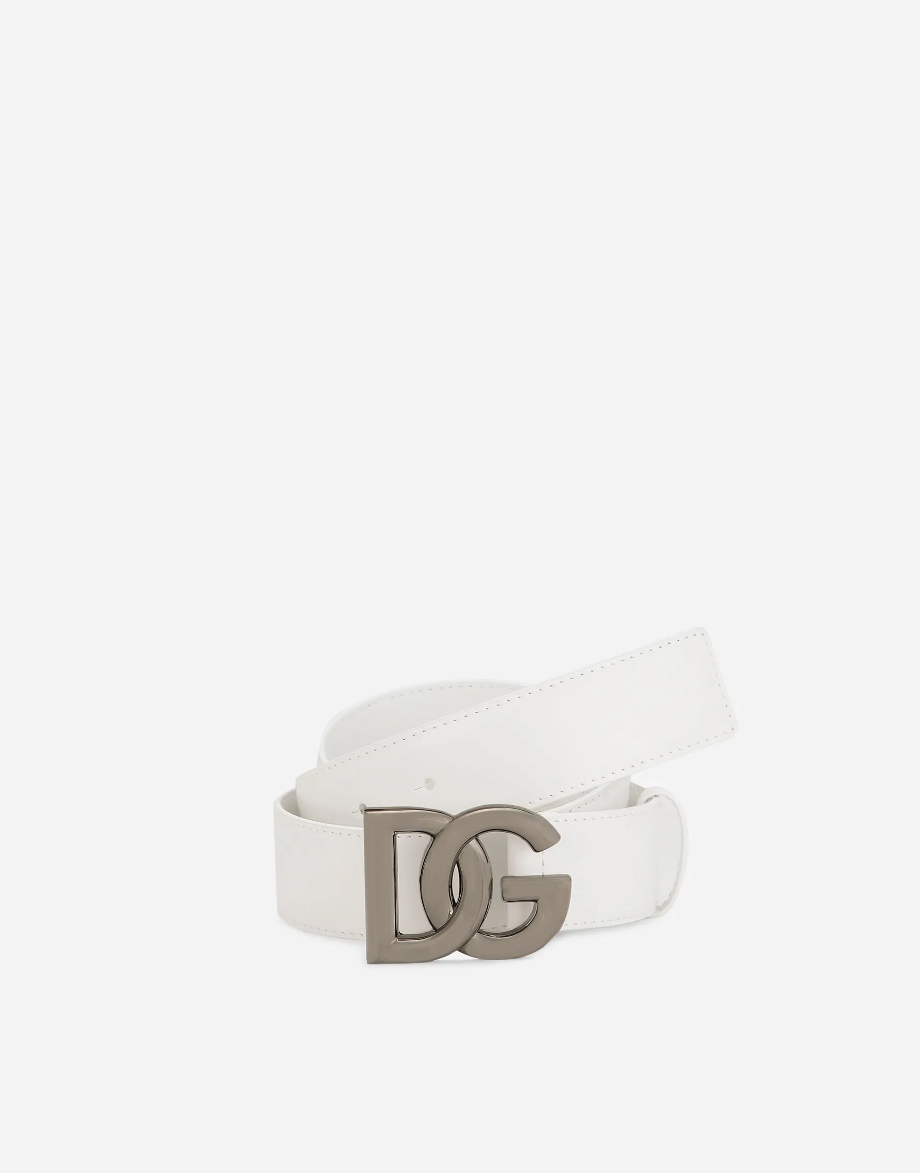 Belt with DG logo buckle