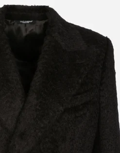 Belted oversize wool coat