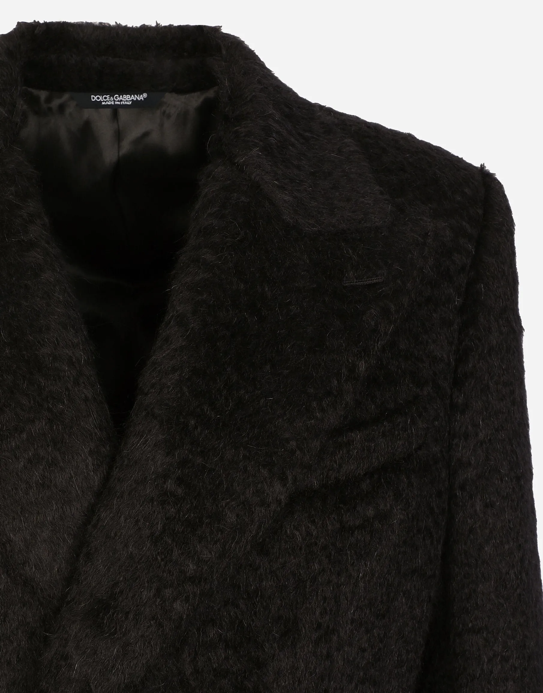 Belted oversize wool coat