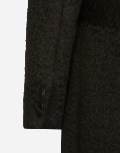 Belted oversize wool coat