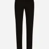 Black wash skinny stretch jeans