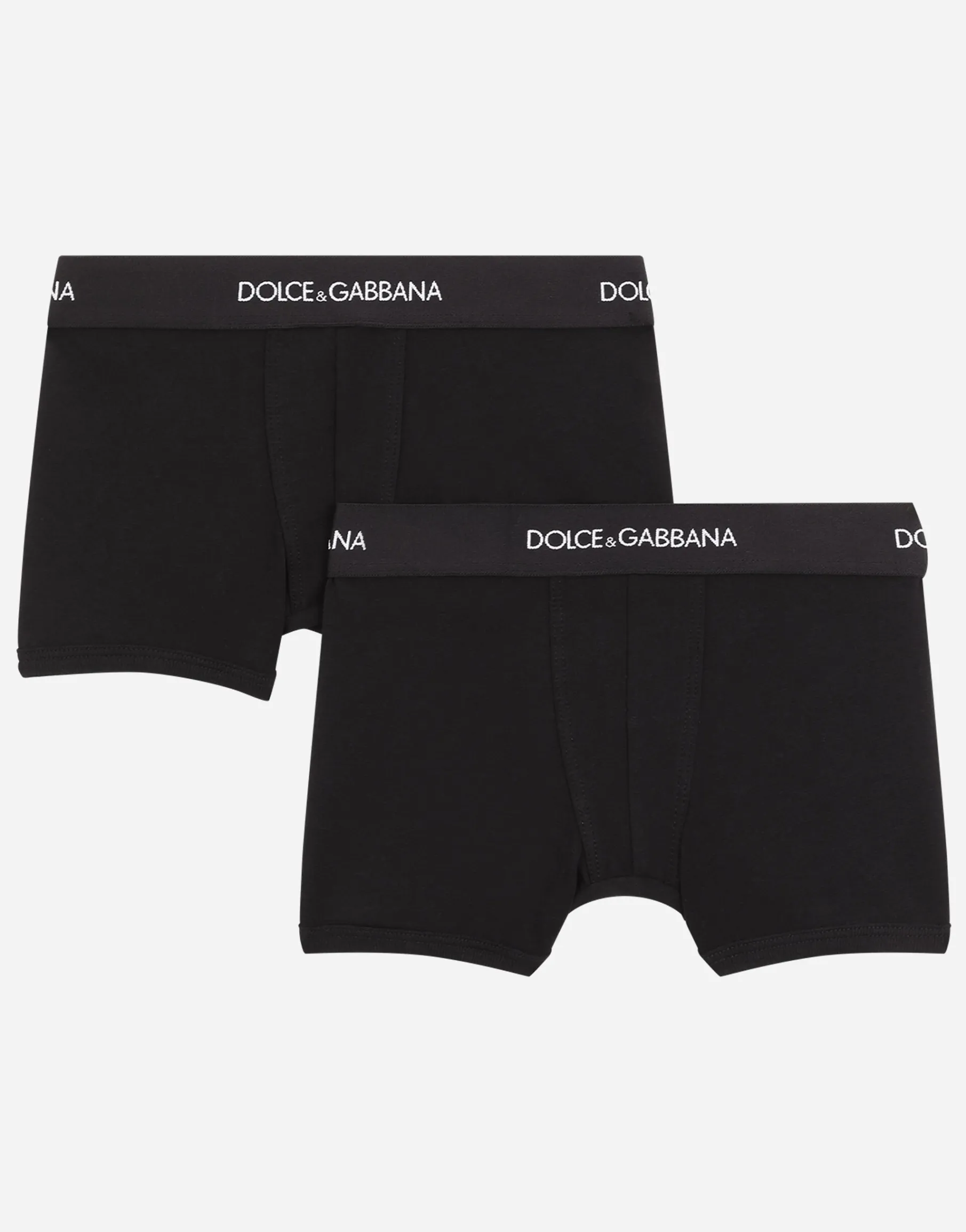 Boxer two-pack with branded elastic