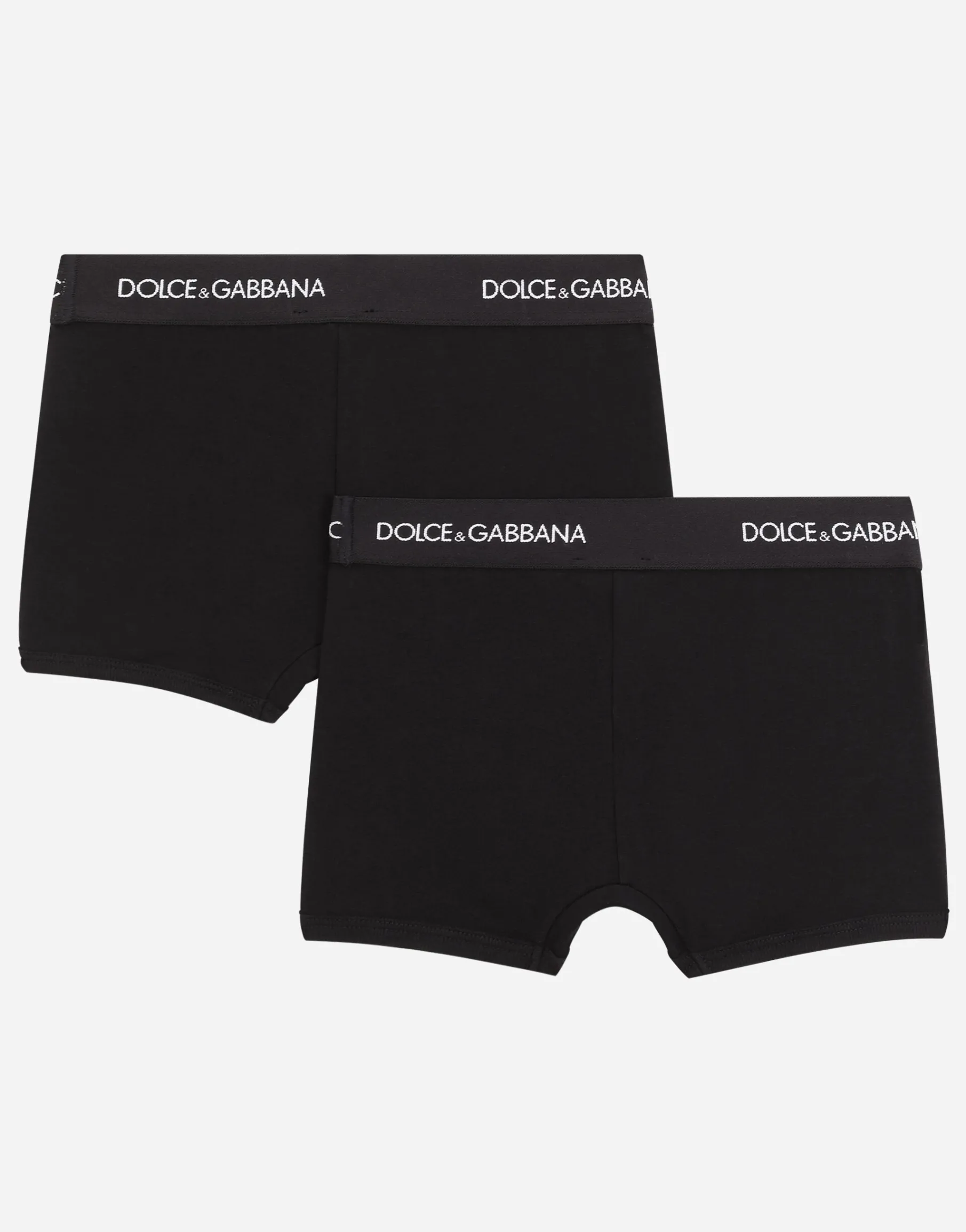 Boxer two-pack with branded elastic
