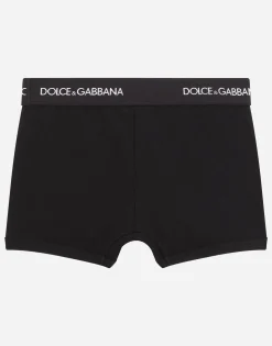 Boxer two-pack with branded elastic