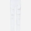 Boyfriend jeans with rips