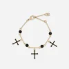 Bracelet with cross charms
