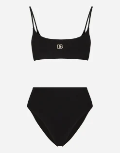 Bralet bikini with DG logo