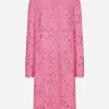 Branded floral cordonetto lace coat