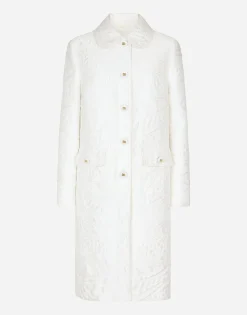 Brocade coat with DG buttons