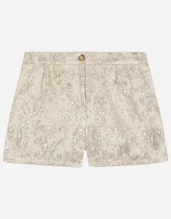 Brocade shorts