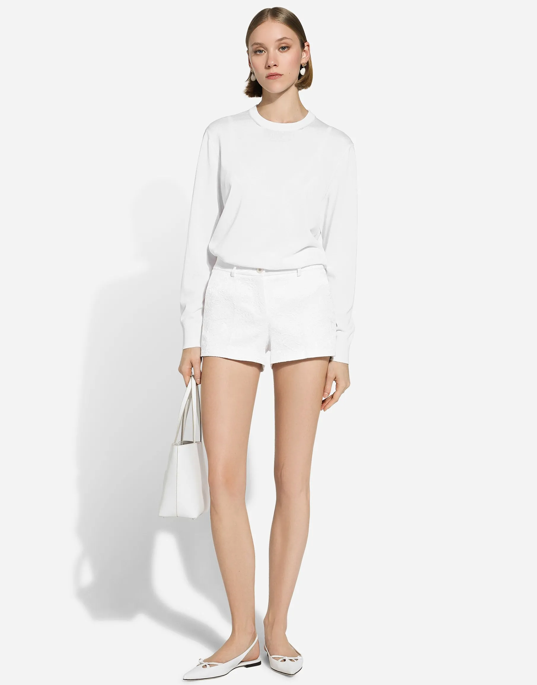 Brocade shorts