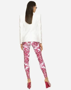 Brocade Turlington blazer