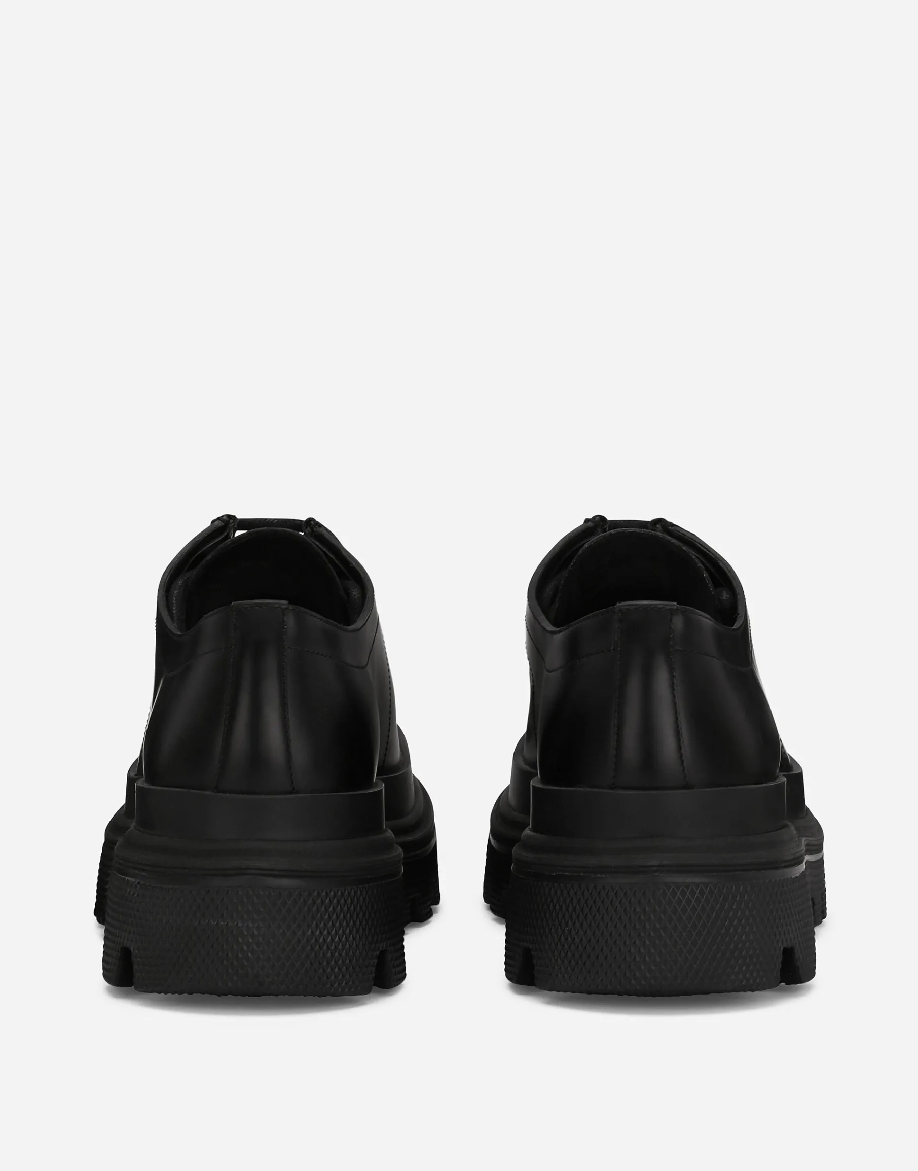 Brushed calfskin Derby shoes