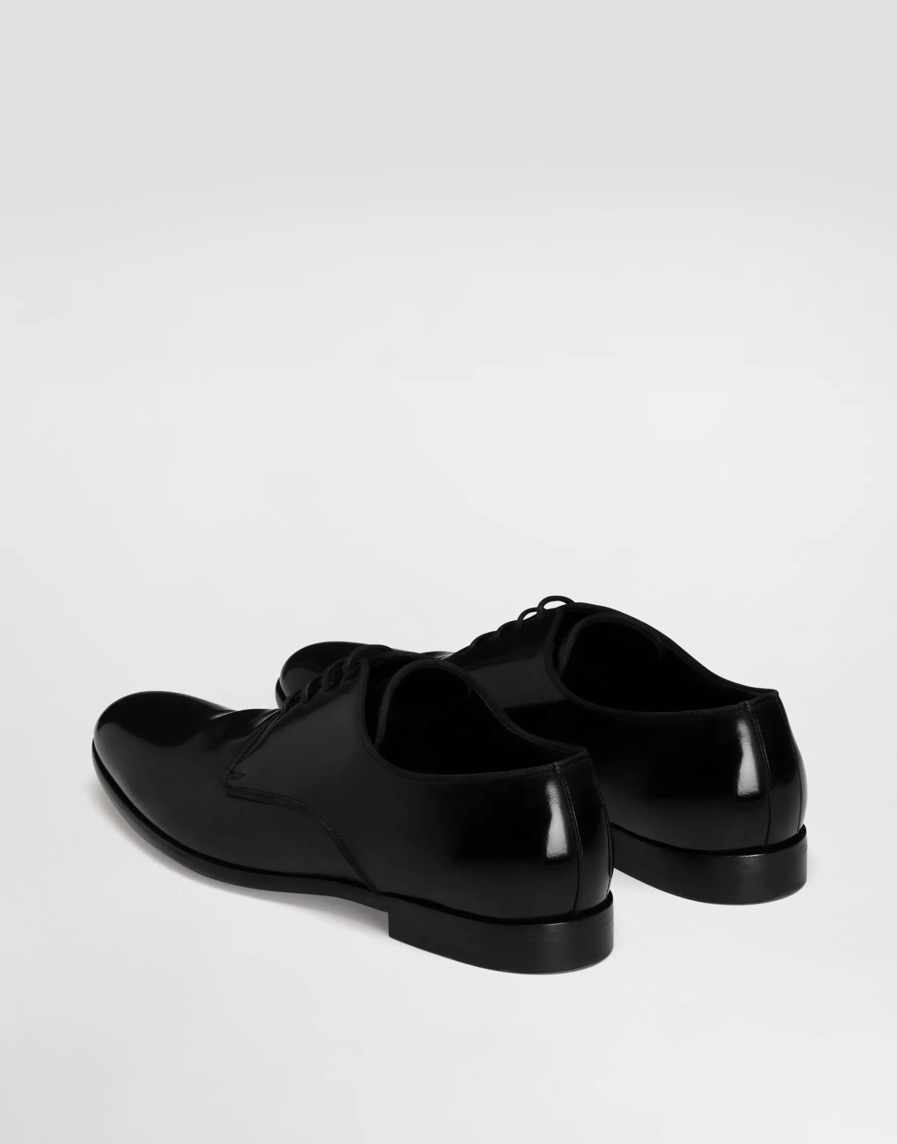 Brushed calfskin Derby shoes