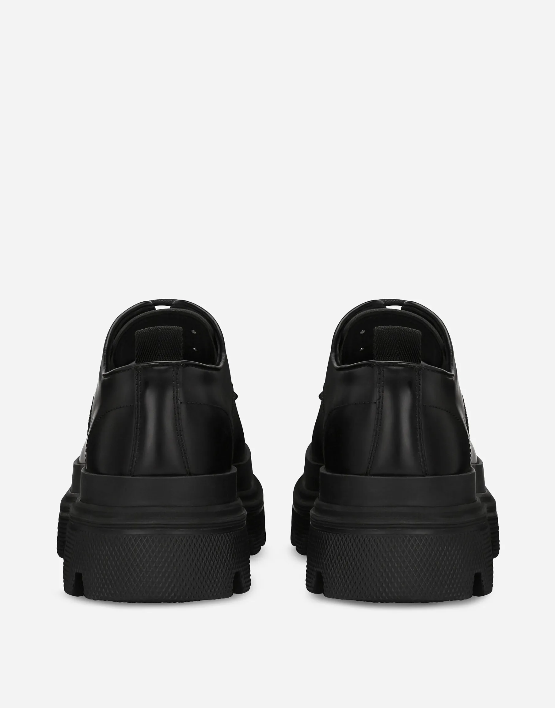 Brushed calfskin Derby shoes