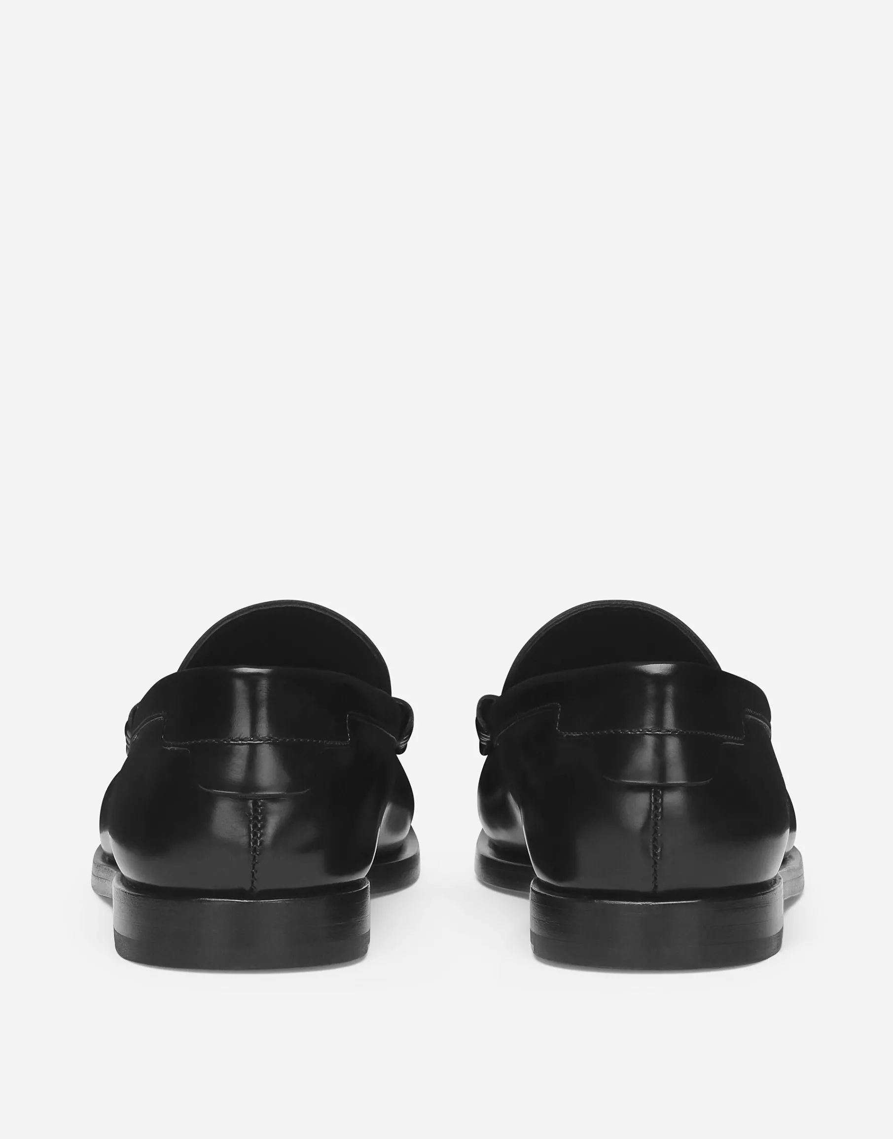 Brushed calfskin loafers