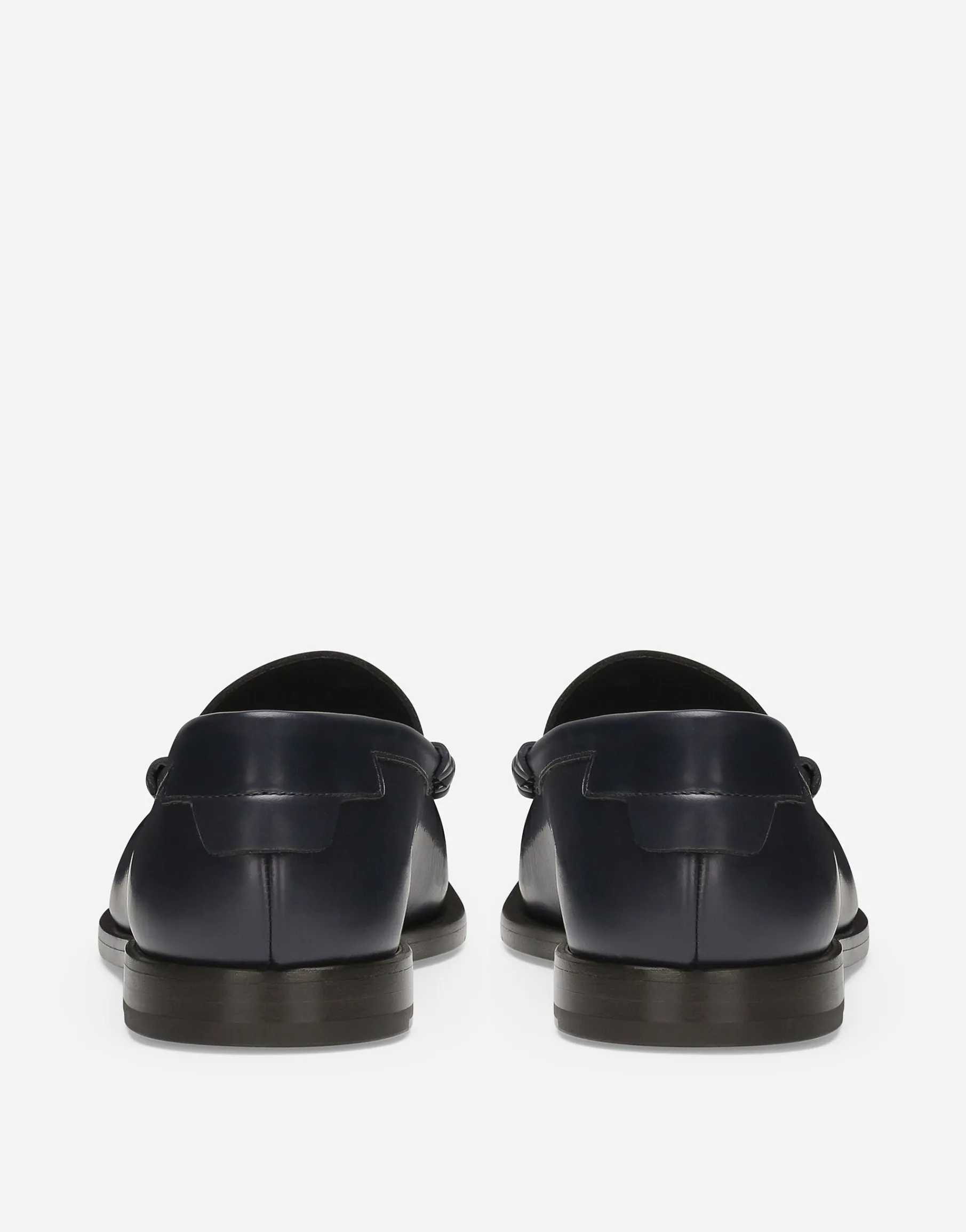 Brushed calfskin loafers