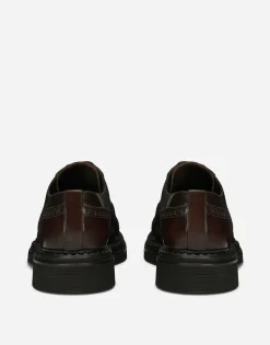 Brushed calfskin Oxfords