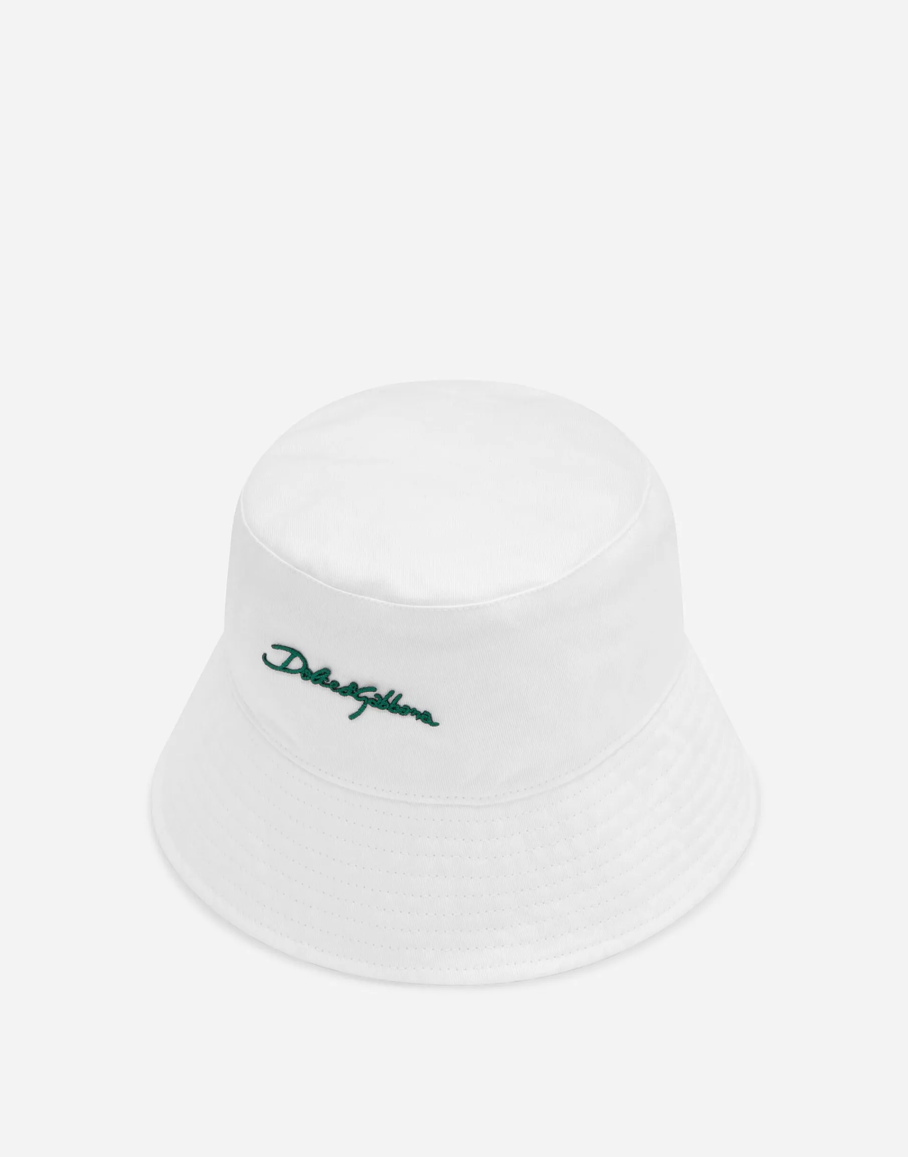Bucket hat with Dolce&Gabbana logo