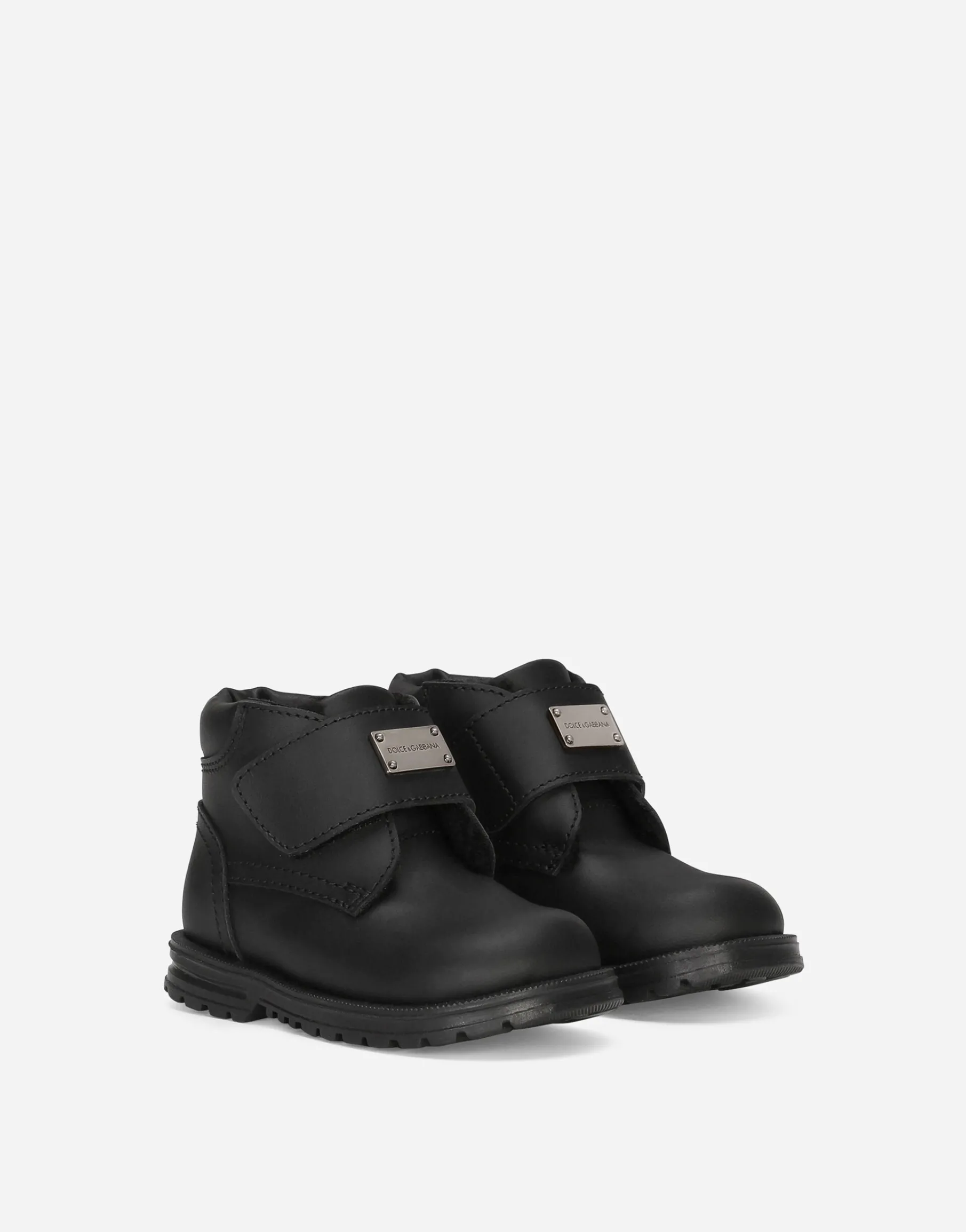 Calfskin ankle boots