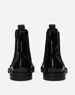 Calfskin ankle boots