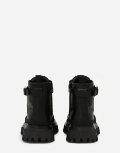 Calfskin ankle boots with DG logo