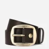 Calfskin belt