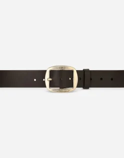 Calfskin belt